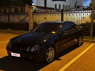 2008 Mercedes-Benz E-Класс 200 III (W211, S211) Рестайлинг, чёрный, 1000000 рублей, вид 2