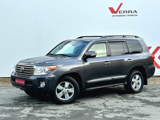 2012 Toyota Land Cruiser 200 Series Рестайлинг 1, серый, 3540000 рублей, вид 1