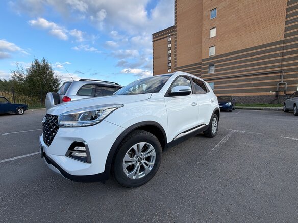 2024 Chery Tiggo 4 Pro I Рестайлинг, белый, 1650000 рублей - вид 3
