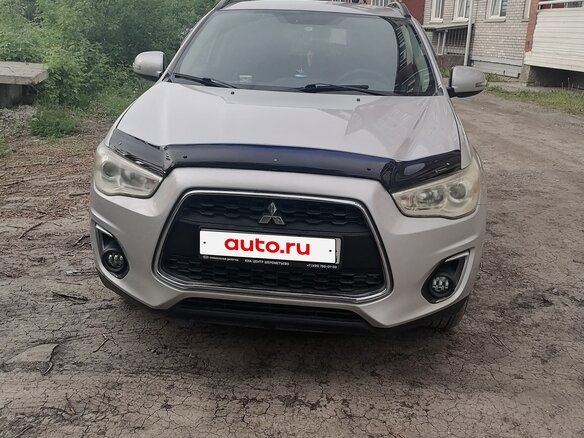 2012 Mitsubishi ASX I Рестайлинг, серый, 1100000 рублей - вид 2