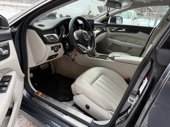 2014 Mercedes-Benz CLS 250 BlueTEC II (C218) Рестайлинг, серый - вид 12