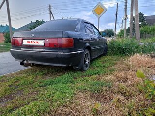 1991 Audi 90 II (B3), чёрный, 160000 рублей, вид 4