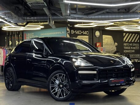 2020 Porsche Cayenne Turbo Coupé III, чёрный, 10350000 рублей, вид 2