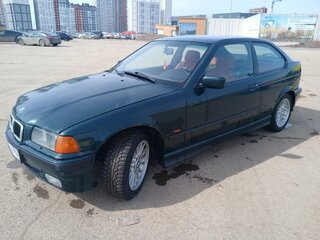 1998 BMW 3 серии Compact 316i III (E36), зелёный, 350000 рублей, вид 1
