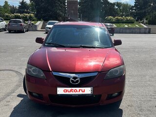 2008 Mazda 3 I (BK) Рестайлинг, красный, 450000 рублей, вид 2