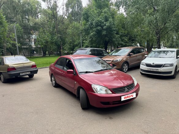 2005 Mitsubishi Lancer IX Рестайлинг, красный, 365000 рублей - вид 3