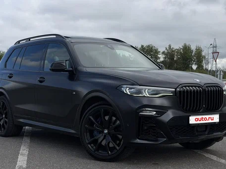 2022 BMW X7 40d I (G07), чёрный, 5950000 рублей, вид 3