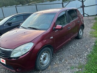 2010 Renault Sandero I, красный, 290000 рублей, вид 1
