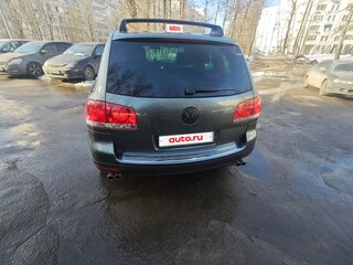 2003 Volkswagen Touareg I, зелёный, 720000 рублей, вид 3