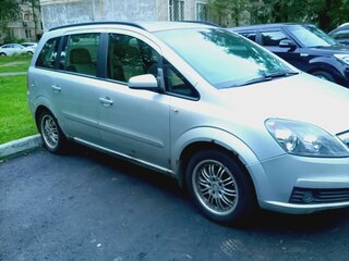 2006 Opel Zafira B, серебристый, 605000 рублей, вид 2