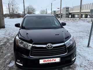 2014 Toyota Highlander III (XU50), чёрный, 2550000 рублей, вид 2