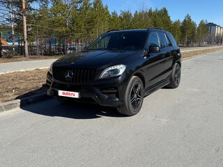 2013 Mercedes-Benz M-Класс 350 III (W166), чёрный, 2650000 рублей, вид 1