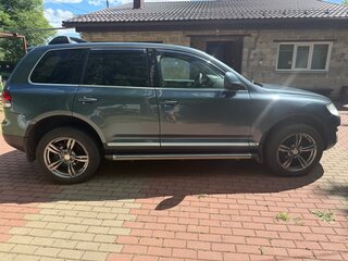 2007 Volkswagen Touareg I Рестайлинг, синий, 900000 рублей, вид 2