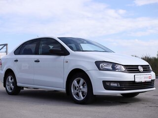 2017 Volkswagen Polo V Рестайлинг, белый, 1092000 рублей, вид 3