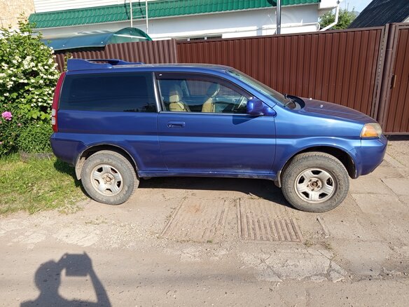 1999 Honda HR-V I, синий, 480000 рублей