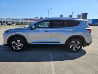 2021 Hyundai Santa Fe IV Рестайлинг, серебристый, 3700000 рублей, вид 5
