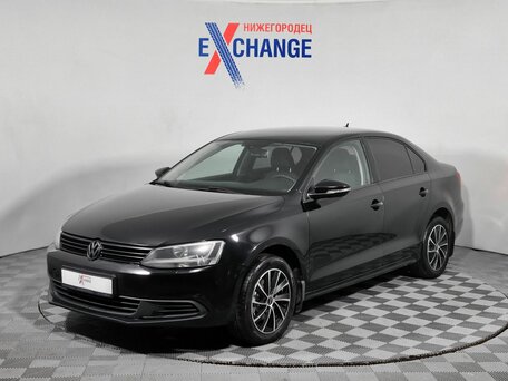 2012 Volkswagen Jetta VI, чёрный, 763000 рублей, вид 1