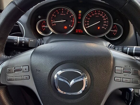 2008 Mazda 6 II (GH), синий - вид 17