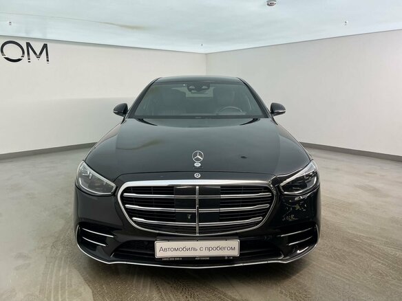 2021 Mercedes-Benz S-Класс 350 d Long 4MATIC VII (W223), чёрный, 8090000 рублей - вид 3