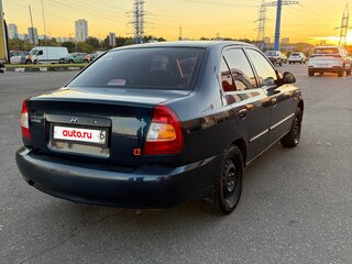 2006 Hyundai Accent ТагАЗ II, синий, 330000 рублей, вид 4