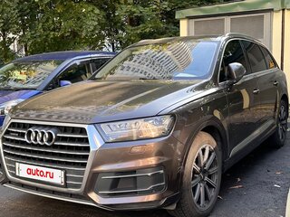 2016 Audi Q7 II (4M), коричневый, 3800000 рублей, вид 1