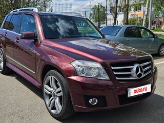2009 Mercedes-Benz GLK-Класс 350 I (X204), пурпурный, 1650000 рублей, вид 3