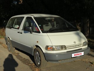 1991 Toyota Previa I (XR10, XR20), белый, 790000 рублей, вид 3