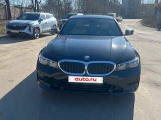 2021 BMW 3 серии 318d VII (G2x), чёрный, 3300000 рублей, вид 2