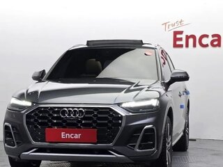 2022 Audi Q5 40 TDI II (FY) Рестайлинг, чёрный, 6039383 рублей, вид 2