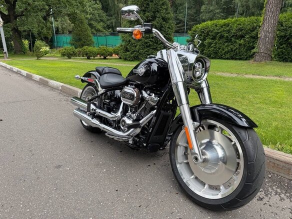 2024 Harley-Davidson Fat Boy, чёрный, 2399000 рублей - вид 1