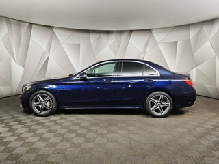 2018 Mercedes-Benz C-Класс 200 IV (W205) Рестайлинг, синий, 3014004 рублей, вид 5