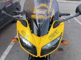 2010 Yamaha FZ1, жёлтый, 550000 рублей, вид 2