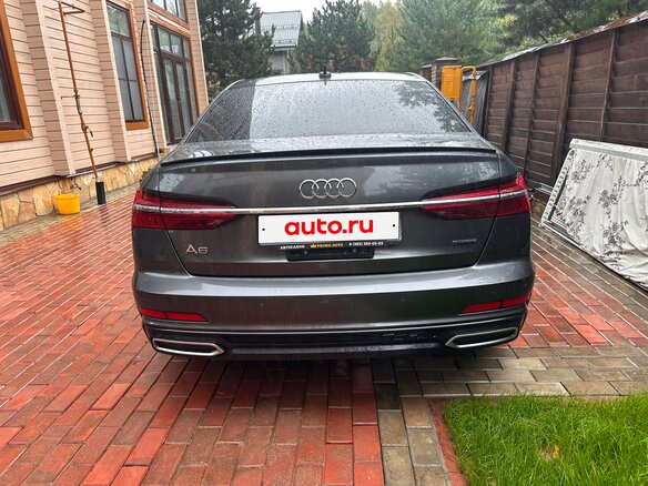 2018 Audi A6 55 TFSI V (C8), серый, 3600000 рублей - вид 4
