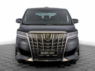2021 Toyota Alphard III Рестайлинг, чёрный, 5950000 рублей, вид 2