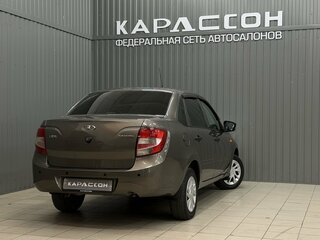 2014 Lada (ВАЗ) Granta I, коричневый, 428000 рублей, вид 2
