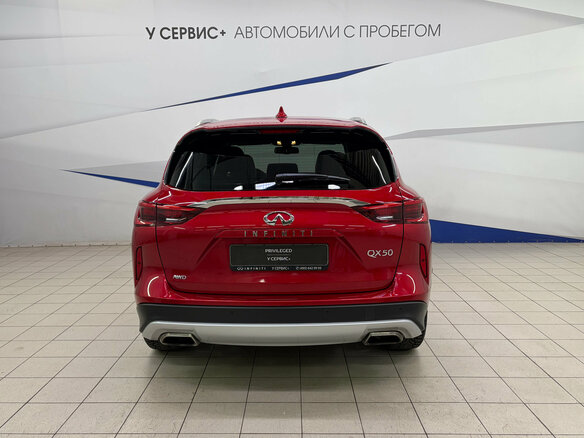 2021 Infiniti QX50 II, красный - вид 4