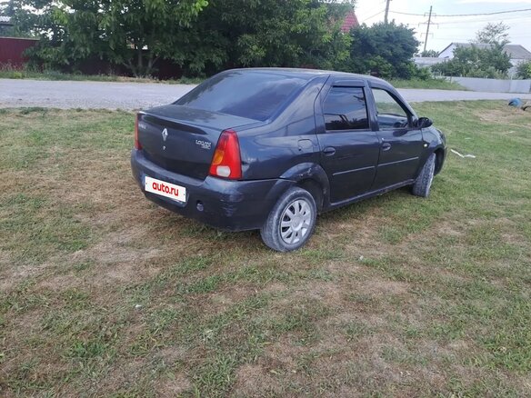 2006 Renault Logan I, серый - вид 2