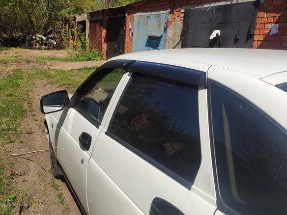 2014 Lada (ВАЗ) Priora I Рестайлинг, белый, 550000 рублей - вид 10