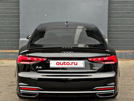 2021 Audi A5 Sportback 40 TFSI II (F5) Рестайлинг, чёрный, 3290000 рублей, вид 4