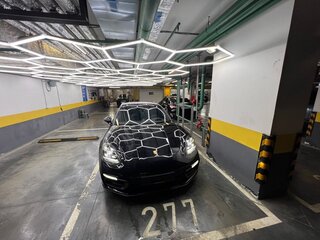 2021 Porsche Panamera 4 E-Hybrid II Рестайлинг, чёрный, 9500000 рублей, вид 2
