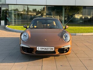 2013 Porsche 911 Carrera 4 VII (991), коричневый, 9700000 рублей, вид 2