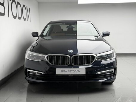 2018 BMW 5 серии 530i xDrive VII (G30/G31/G38), синий, 3399000 рублей, вид 2