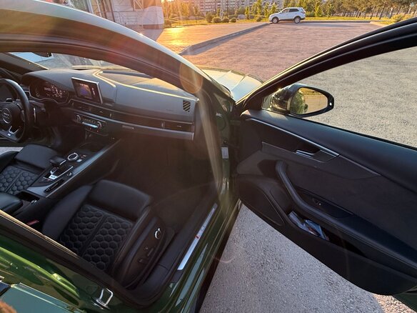 2017 Audi RS 4 IV (B9), зелёный, 4500000 рублей - вид 14