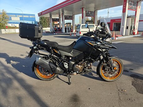 2023 Suzuki V-Strom DL 1050, чёрный, 1300000 рублей, вид 1