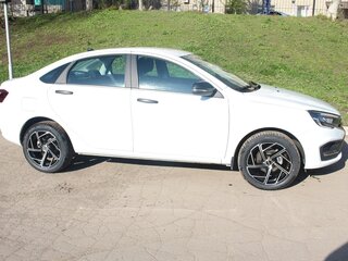 2024 Lada (ВАЗ) Vesta I Рестайлинг (NG), белый, 1499999 рублей, вид 4