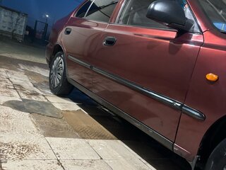 2007 Hyundai Accent ТагАЗ II, красный, 345000 рублей, вид 4