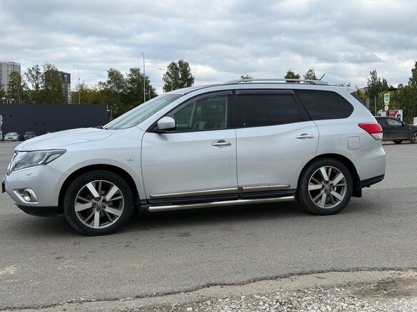 2014 Nissan Pathfinder IV, серебристый, 1690000 рублей - вид 7