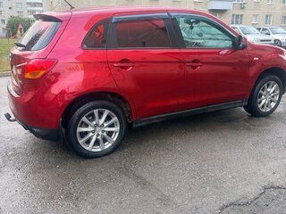 2013 Mitsubishi ASX I Рестайлинг, красный, 900000 рублей, вид 3