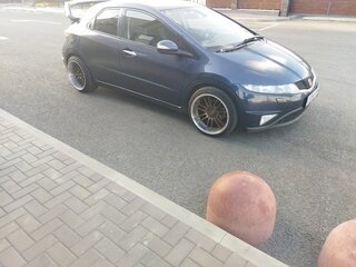 2008 Honda Civic VIII, голубой, 550000 рублей, вид 2