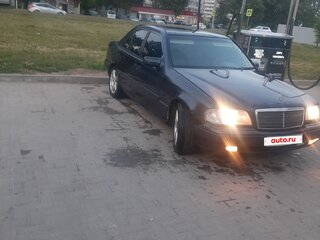 1995 Mercedes-Benz C-Класс 180 (PMS) I (W202), синий, 170000 рублей, вид 4